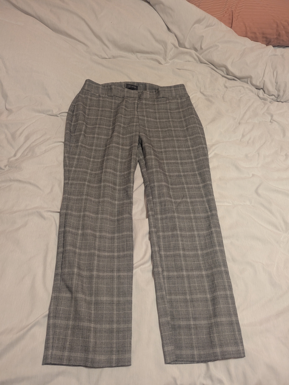 The Limited Gray Plaid Men's Dress Trousers